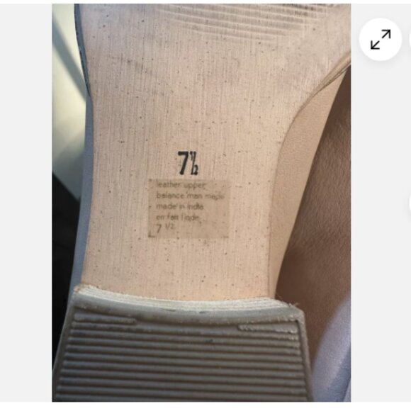 Seychelles Booties Ankle Boots Women's 7.5 Nude Leather Western Buckle Strap - Picture 7 of 9